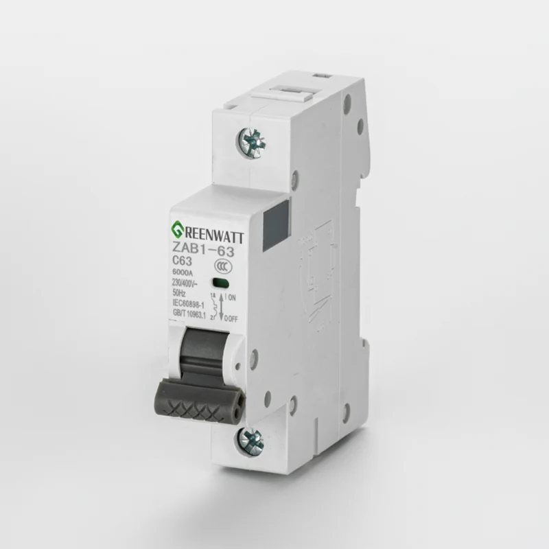 1P 250V 10A DC เบรกเกอร์วงจรขนาดเล็ก