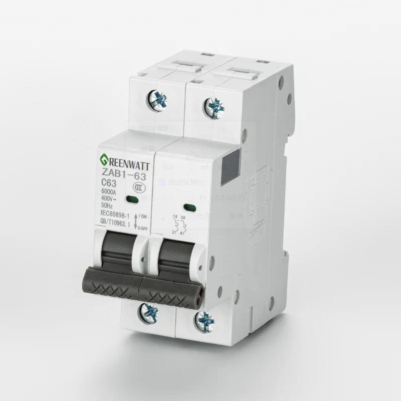 เบรกเกอร์ขนาดเล็ก 2P 500V 63A DC