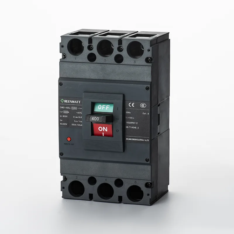 AC400V 400A เซอร์กิตเบรกเกอร์แบบขึ้นรูป