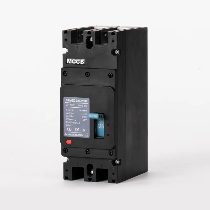 DC1000V 320A เซอร์กิตเบรกเกอร์แบบขึ้นรูป