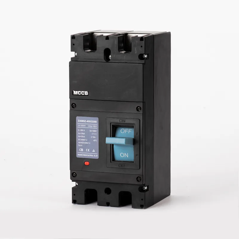 DC1500V 500A เซอร์กิตเบรกเกอร์แบบขึ้นรูป