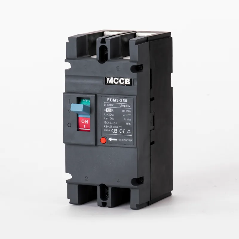 DC500V 250A เซอร์กิตเบรกเกอร์แบบขึ้นรูป